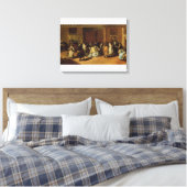 Gemaskerde Vergadering Canvas Afdruk (Insitu (Slaapkamer))