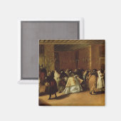 Gemaskerde Vergadering Magneet (Voorkant / Achterkant)