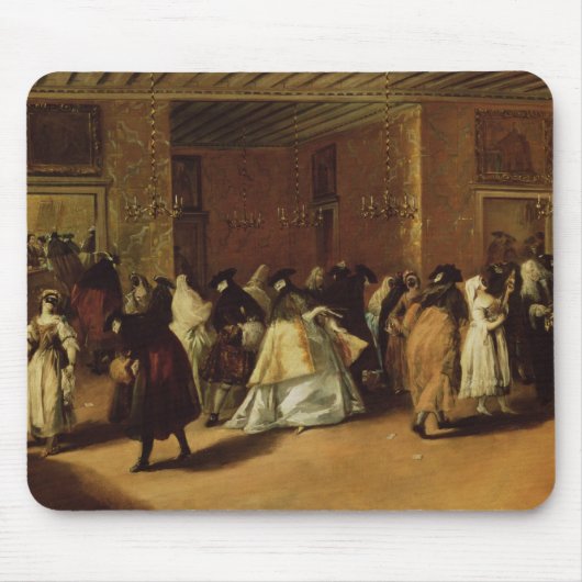 Gemaskerde Vergadering Muismat (Voorkant)