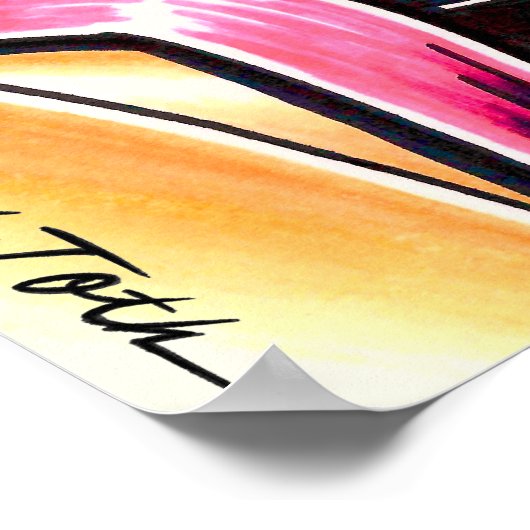 Gemaskerde Vixen Poster (Hoek)