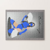 Gemaskerde Warrior Princess Thunder_Cove Legpuzzel (Horizontaal)