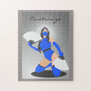 Gemaskerde Warrior Princess Thunder_Cove Legpuzzel
