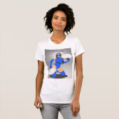 Gemaskerde Warrior Princess Thunder_Cove T-shirt (Voorkant volledig)