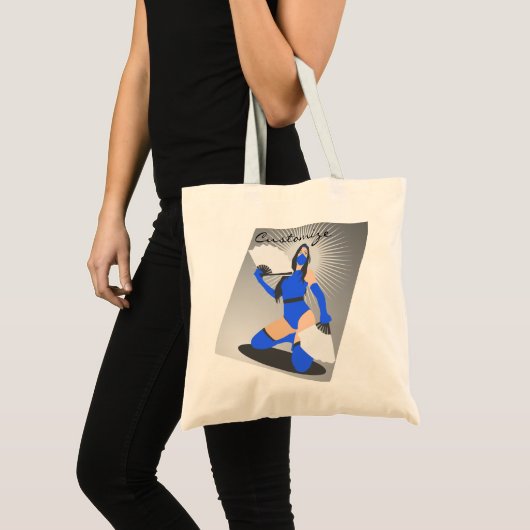 Gemaskerde Warrior Princess Thunder_Cove Tote Bag (Voorkant (product))
