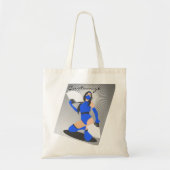 Gemaskerde Warrior Princess Thunder_Cove Tote Bag (Voorkant)
