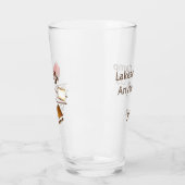 Gemat Marshmallow Campfire S'mores Summer Camp Glas (Links)