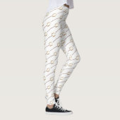 Gemat Marshmallow Stick Campfire Camp S'mores Leggings (Rechts)