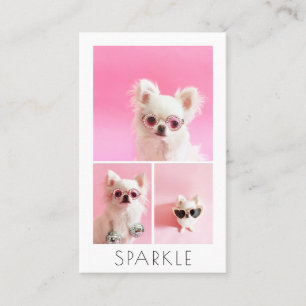 Gematigd Aangepast 4 QR-code voor fotocollage Visitekaartje