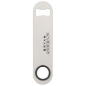 Gematigd Aangepast Speed Flessenopener (Voorkant)