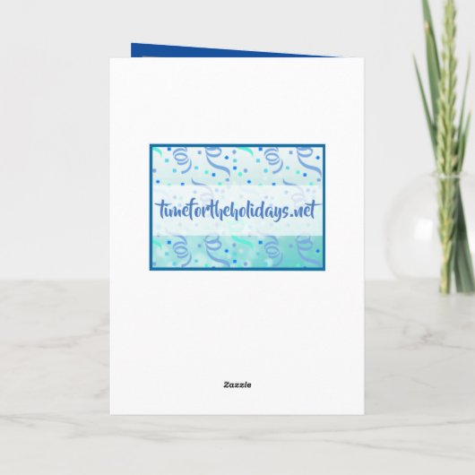 Gematigd gepersonaliseerd Happy Birthday Nephew Kaart (Achterkant)