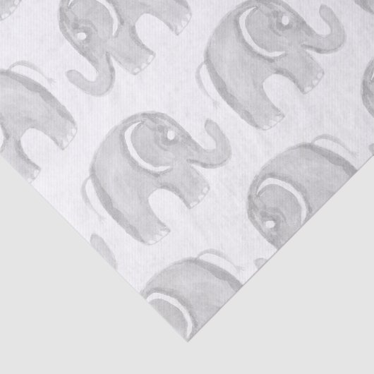 Gematigd grijs witte waterverf handbeschilderde ol tissuepapier (Detail)