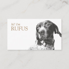 Gematigd - persoonlijk voeg Uw Code van QR van de  Visitekaartje