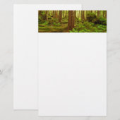 Gematigd regenwoud van Alaska Briefpapier (Voorkant / Achterkant)