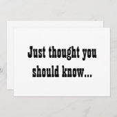 Gematigde cowboy Eenvoudige zwangerschap Aankondiging (Voorkant / Achterkant)