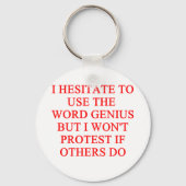 gematigde grap sleutelhanger (Voorkant)