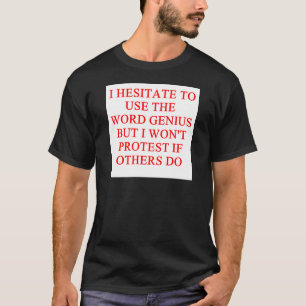 gematigde grap t-shirt