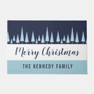Gematigde persoonlijke Kerstmis Deurmat