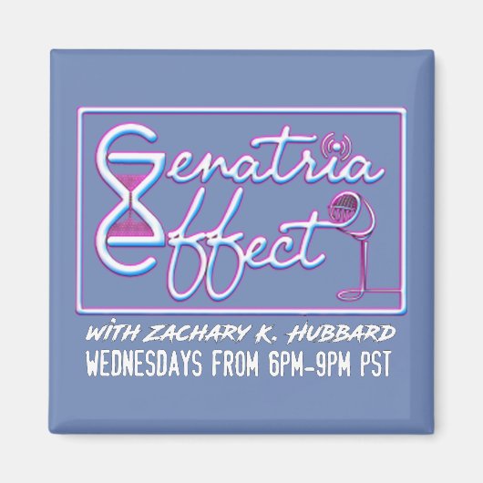 Gematria effect - Koelkast magneet (Voorkant)