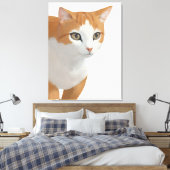 Gember Charme Canvas Afdruk (Insitu (Slaapkamer))