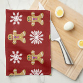 Gember en Sneeuw Theedoek (Quarter Fold)
