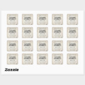 Gember Extract Moderne Label Sticker ZEX_001h (Vel)