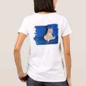 Gember Gamer Kat T-shirt (Achterkant)