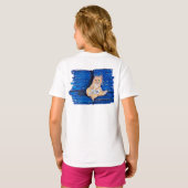 Gember Gamer Kat T-shirt (Achterkant volledig)