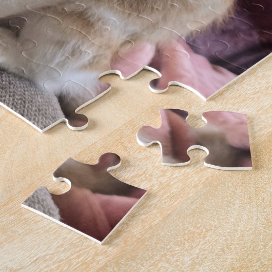 Gember Kitten Legpuzzel (Zijkant)