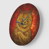 GEMBER KITTEN PET CAT BUDDY GROTE KLOK (Hoek)
