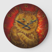 GEMBER KITTEN PET CAT BUDDY GROTE KLOK (Voorkant)