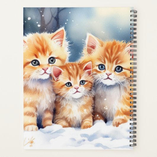 Gember Kittens Planner (Achterkant)