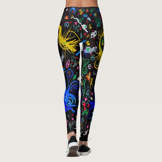 Gember Leggings (Achterkant)