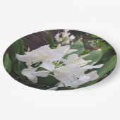 Gember Lelie Papieren Borden Papieren Bordje (Gekanteld)