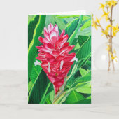 Gember Licht Kaart (Gele Bloem)