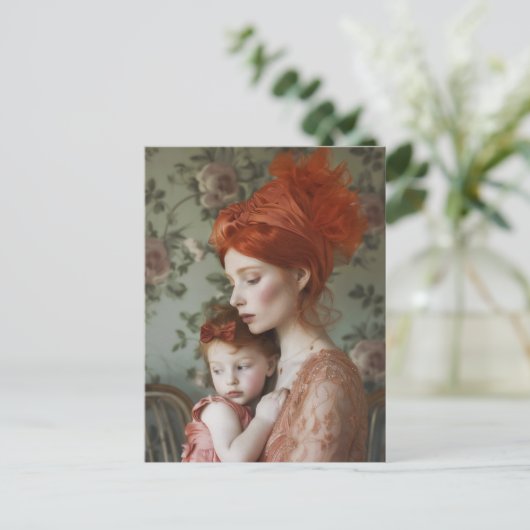 gember mam briefkaart (Staand voorkant)