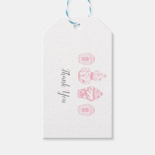 gember potje roze cadeau Labels Cadeaulabel (Voorkant)