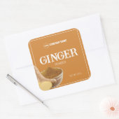 Gember Powder Spice Label Sticker (Envelop)
