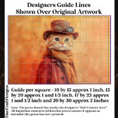 Gember Tabby Kat, Extra Achtergrond DV7R Découpage Tissuepapier