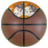 Gember wit zwart kat diagonaal patroon basketbal (Rechts)