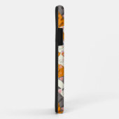 Gember wit zwart kat diagonaal patroon Case-Mate iPhone case (Achterkant/rechts)