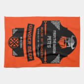 gemberbierbrouwer theedoek (Horizontaal)