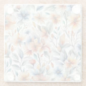 gemberbloesems glazen onderzetter (Achterkant)