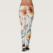 gemberbloesems leggings (Achterkant)