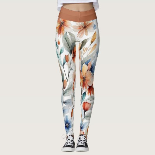 gemberbloesems leggings (Voorkant)