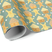 gemberbrood cadeaupapier (Rol Hoek)