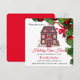 Gemberhuis, Kerstkrans Feestdagenkaart