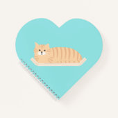 Gemberkat Hart Notitieboek (Voorkant)