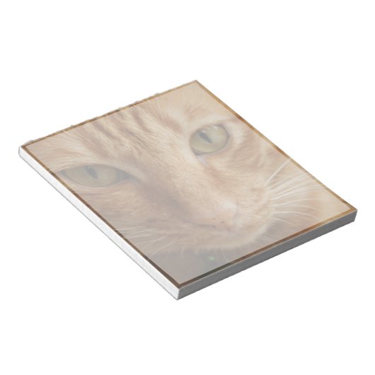 gemberkat notitieblok (Schuin)