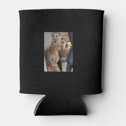 gemberkattenkoeler blikjeskoeler (Voorkant)