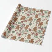 Gemberkoek Delight Cadeaupapier (Uitgerold)